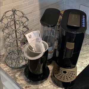 Verismo with frother & pod carousel